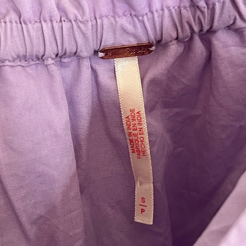 Free People Purple Ruffle Sundress - Picture 2 of 3